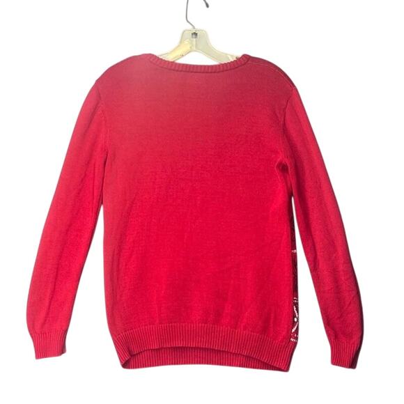 Dr Seuss The Grinch Ugly Sweater Christmas Holiday Boys’ XL Red Yellow - Picture 2 of 6